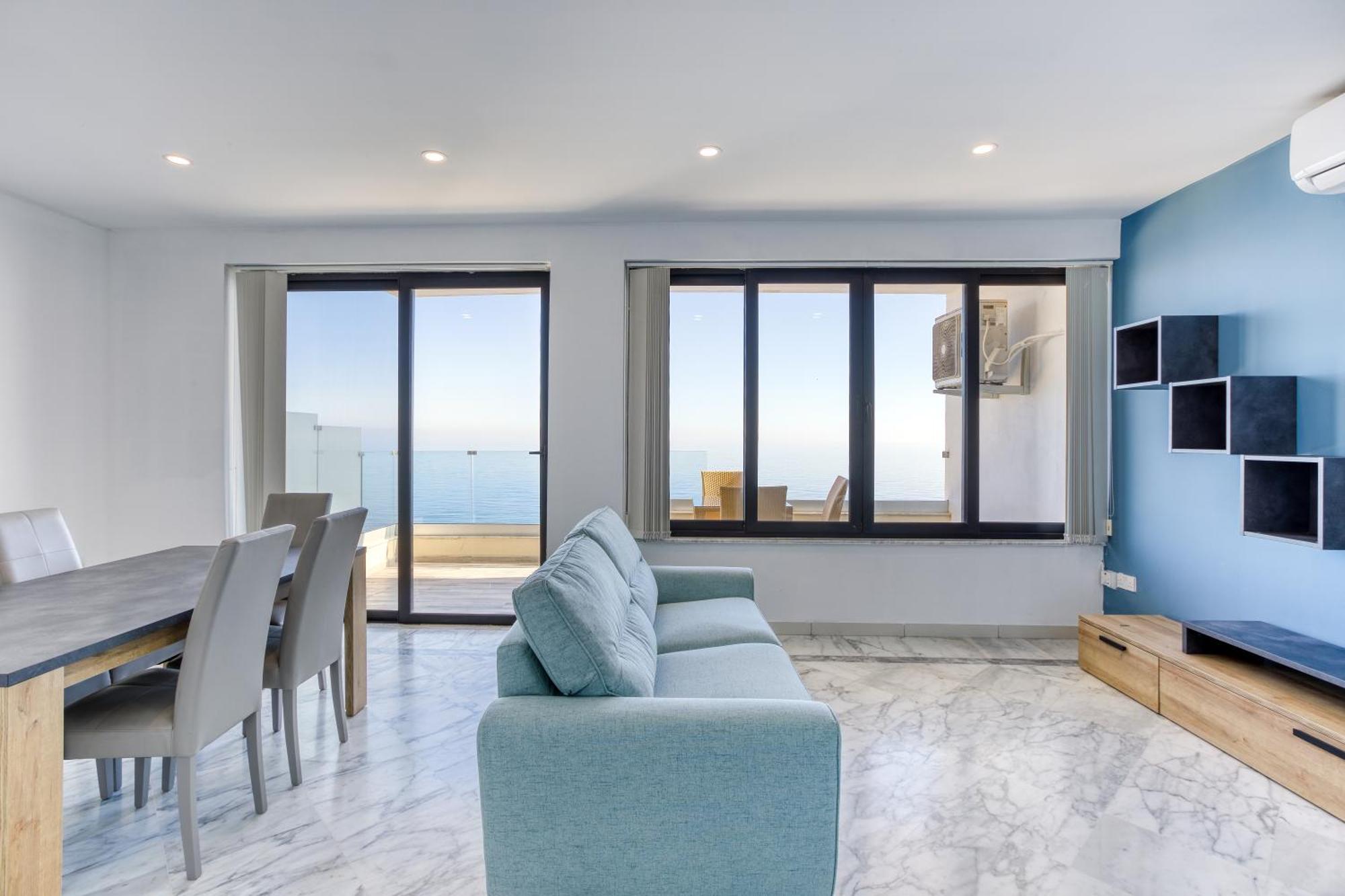 Seafront Sliema Apartment With Balcony & Sea Views By Jl Exterior photo